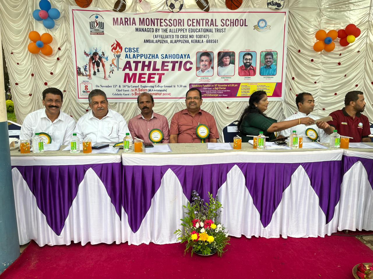 SAHODAYA ATHLETIC MEET HOSTED BY MARIA MONTESSORI